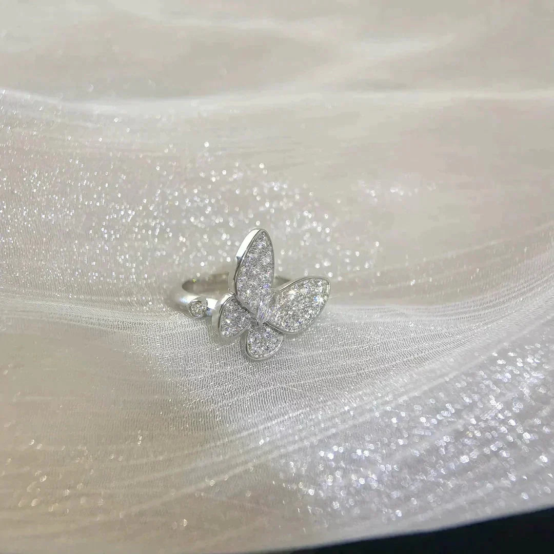 [Super CiCi ]BUTTERFLY DIAMOND RING
