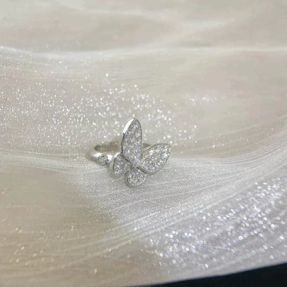 [Super CiCi ]BUTTERFLY DIAMOND RING
