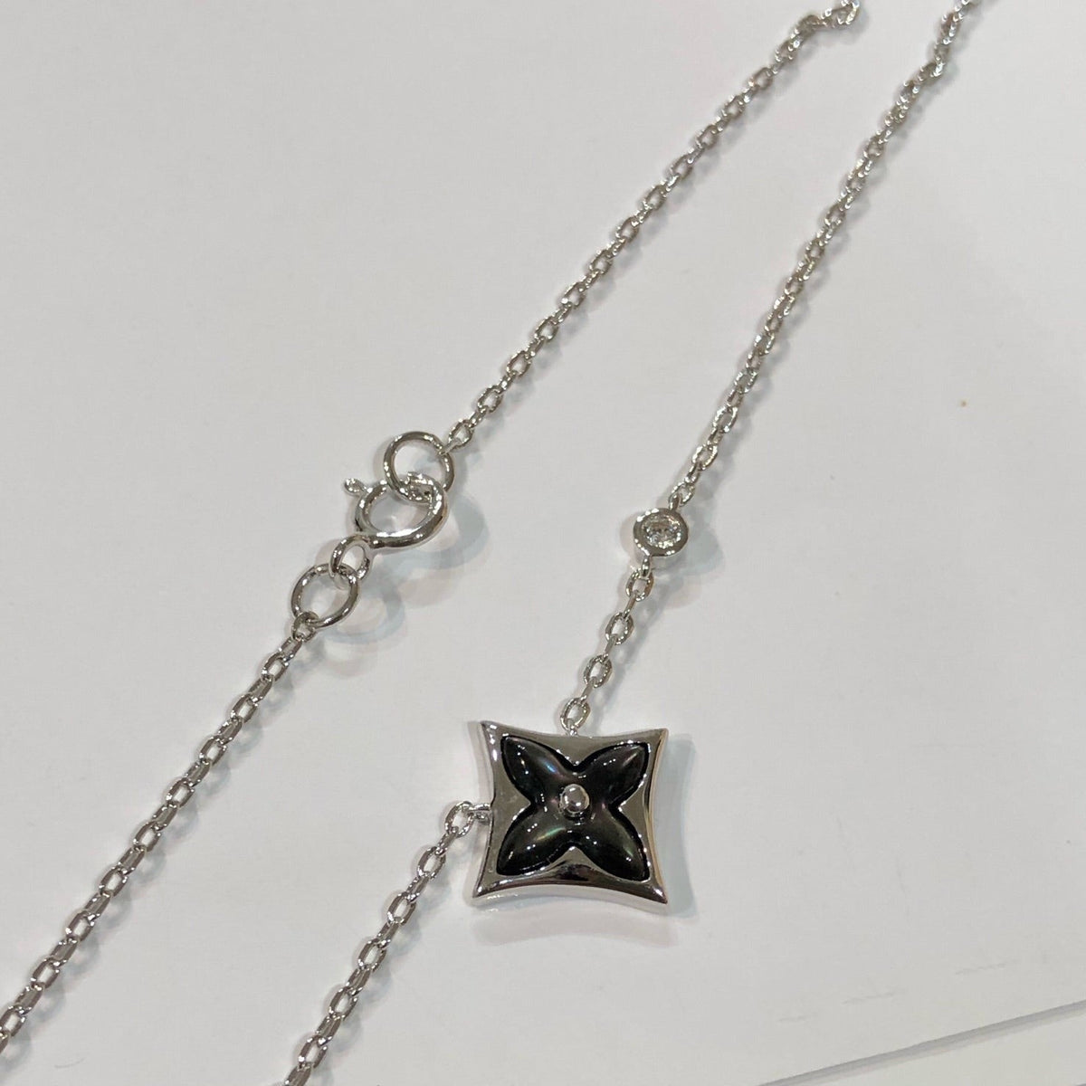 [Super CiCi ]STAR BLACK MOP NECKLACE