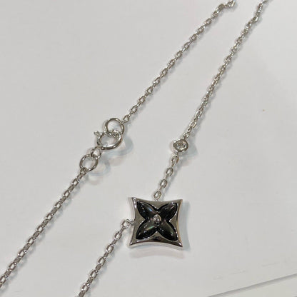 [Super CiCi ]STAR BLACK MOP NECKLACE