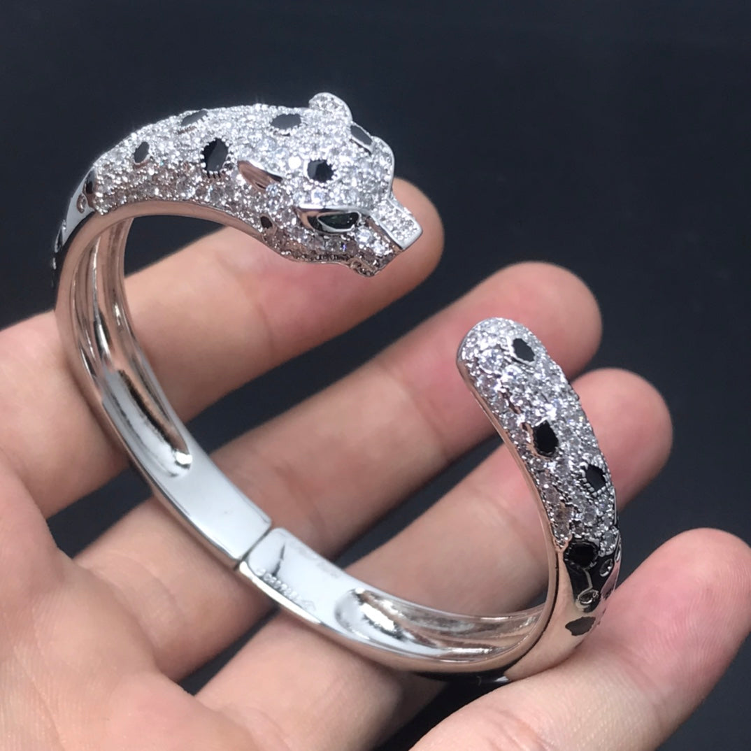 [Super CiCi ]PANTHERE BIG BRACELET DIAMONDS