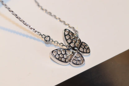 [Super CiCi ]BUTTERFLY DIAMOND NECKLACE