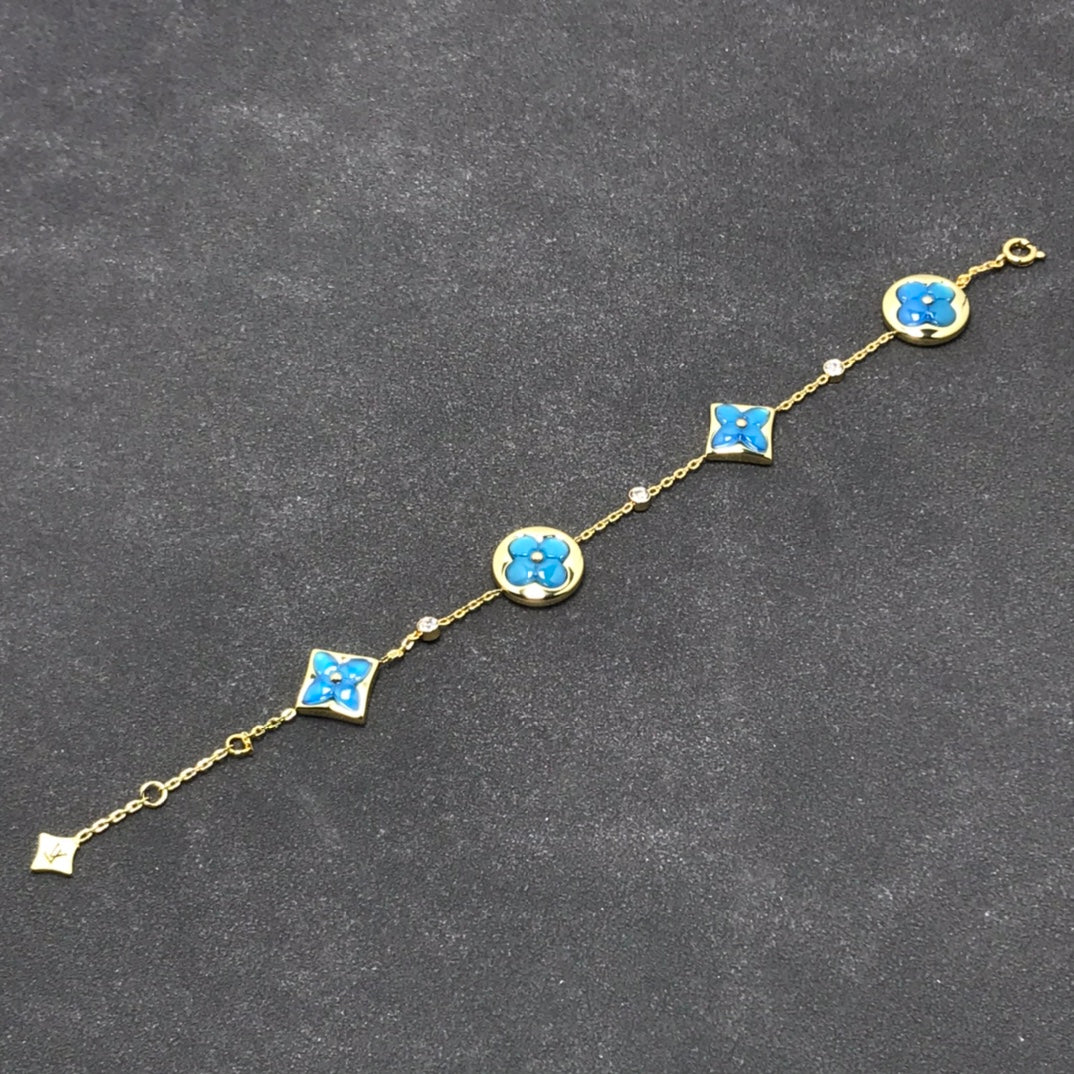 [Super CiCi ]STAR AND SUN TURQUOISE 4 MOTIFS 3 DIAMONDS