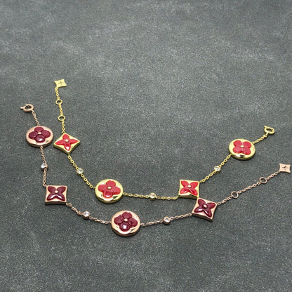 [Super CiCi ]STAR AND SUN CARNELIAN 4 MOTIFS 3 DIAMONDS