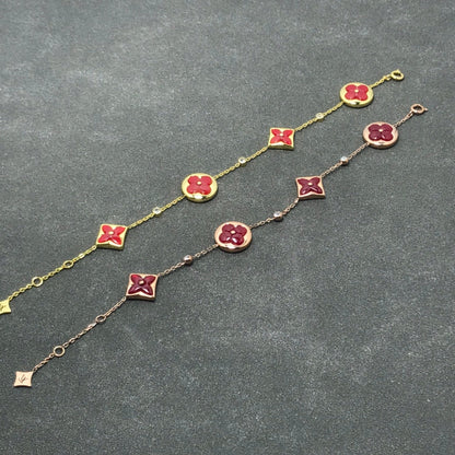 [Super CiCi ]STAR AND SUN CARNELIAN 4 MOTIFS 3 DIAMONDS
