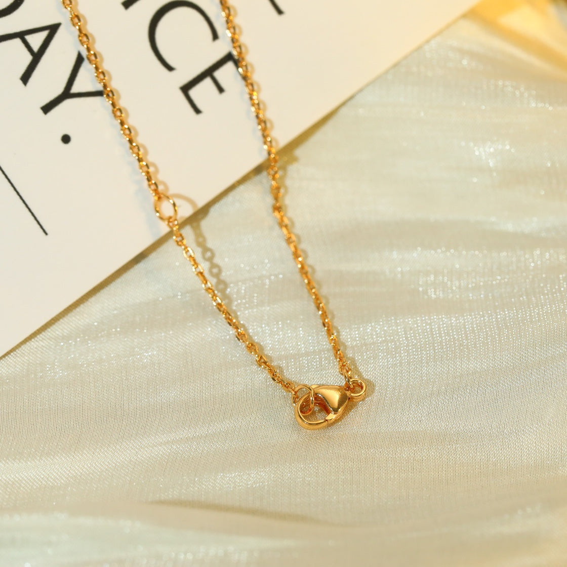 [Super CiCi ]VOLT SILVER DIAMOND PEDANT NECKLACE