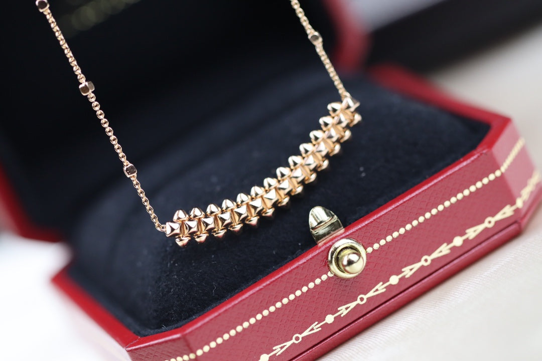 [Super CiCi ]CLASH PINK GOLD NECKLACE