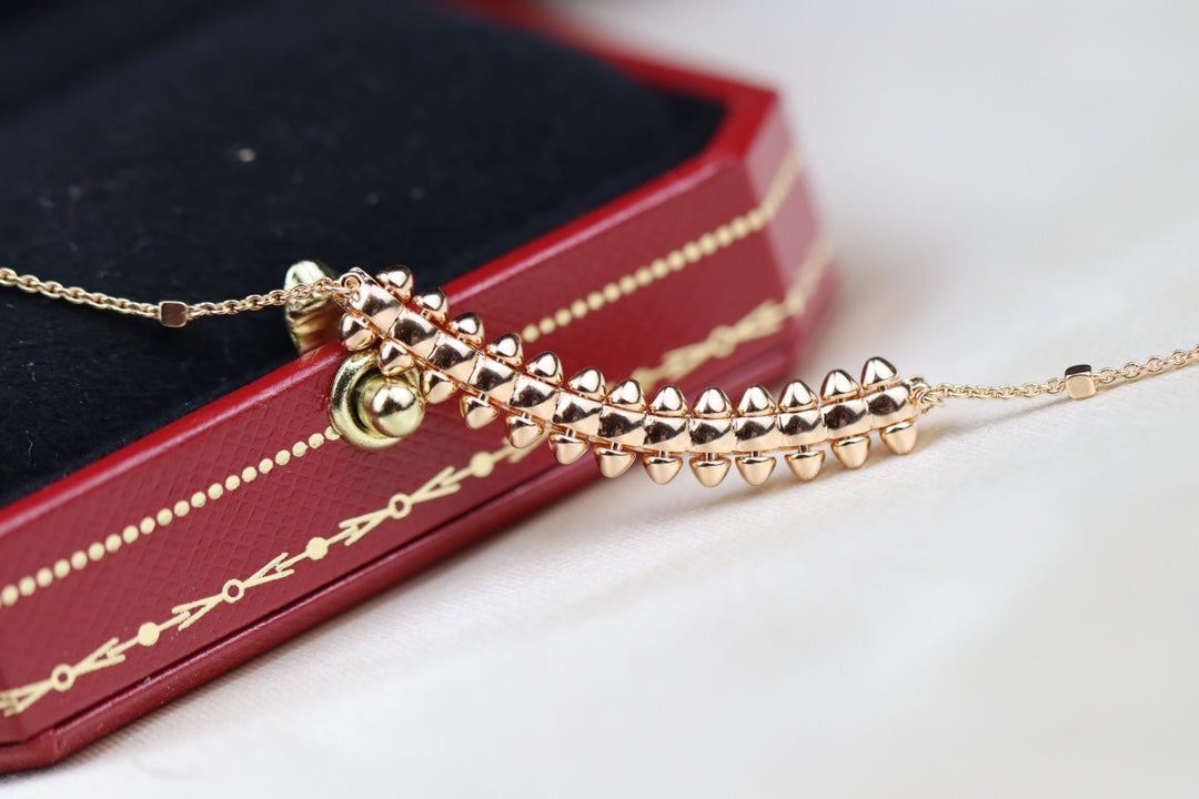 [Super CiCi ]CLASH PINK GOLD NECKLACE