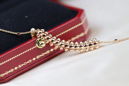 [Super CiCi ]CLASH PINK GOLD NECKLACE