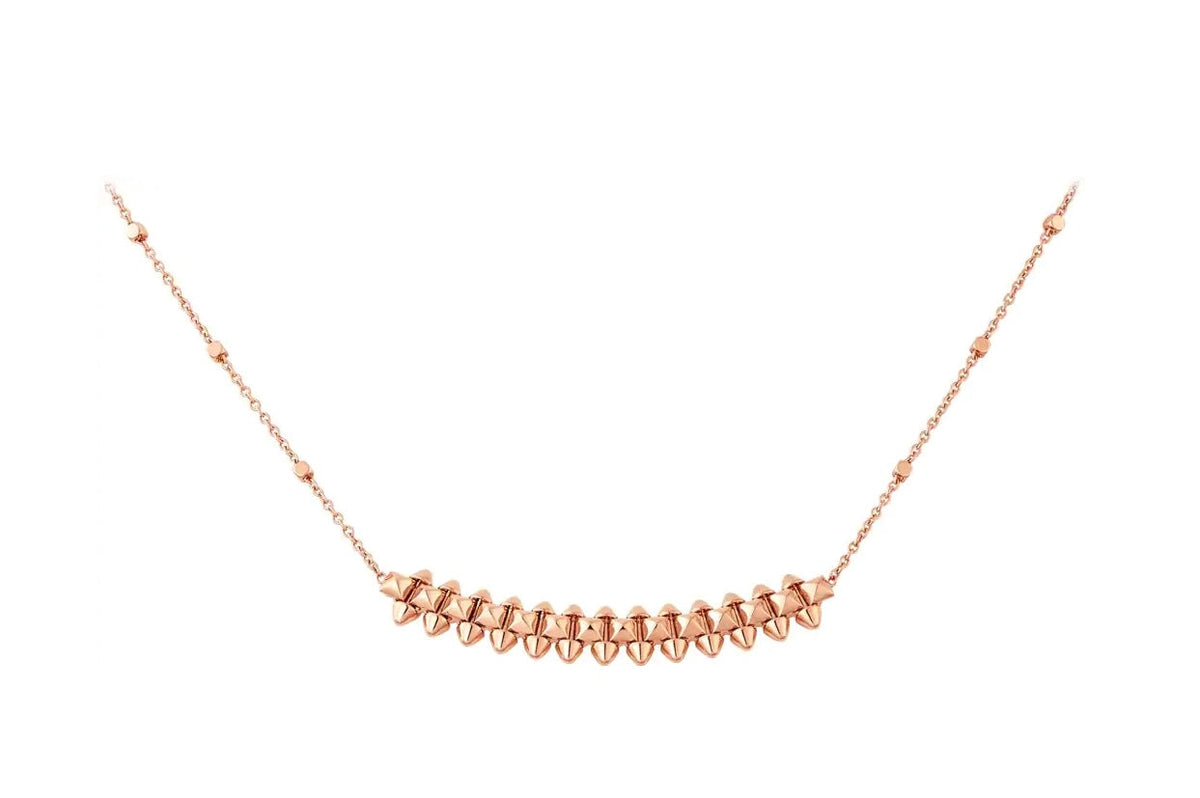 [Super CiCi ]CLASH PINK GOLD NECKLACE