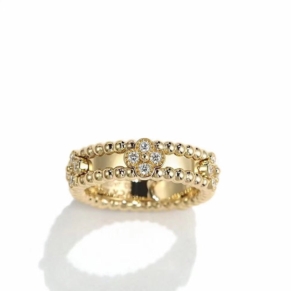 [Super CiCi ]PERLEE GOLD DIAMOND RING