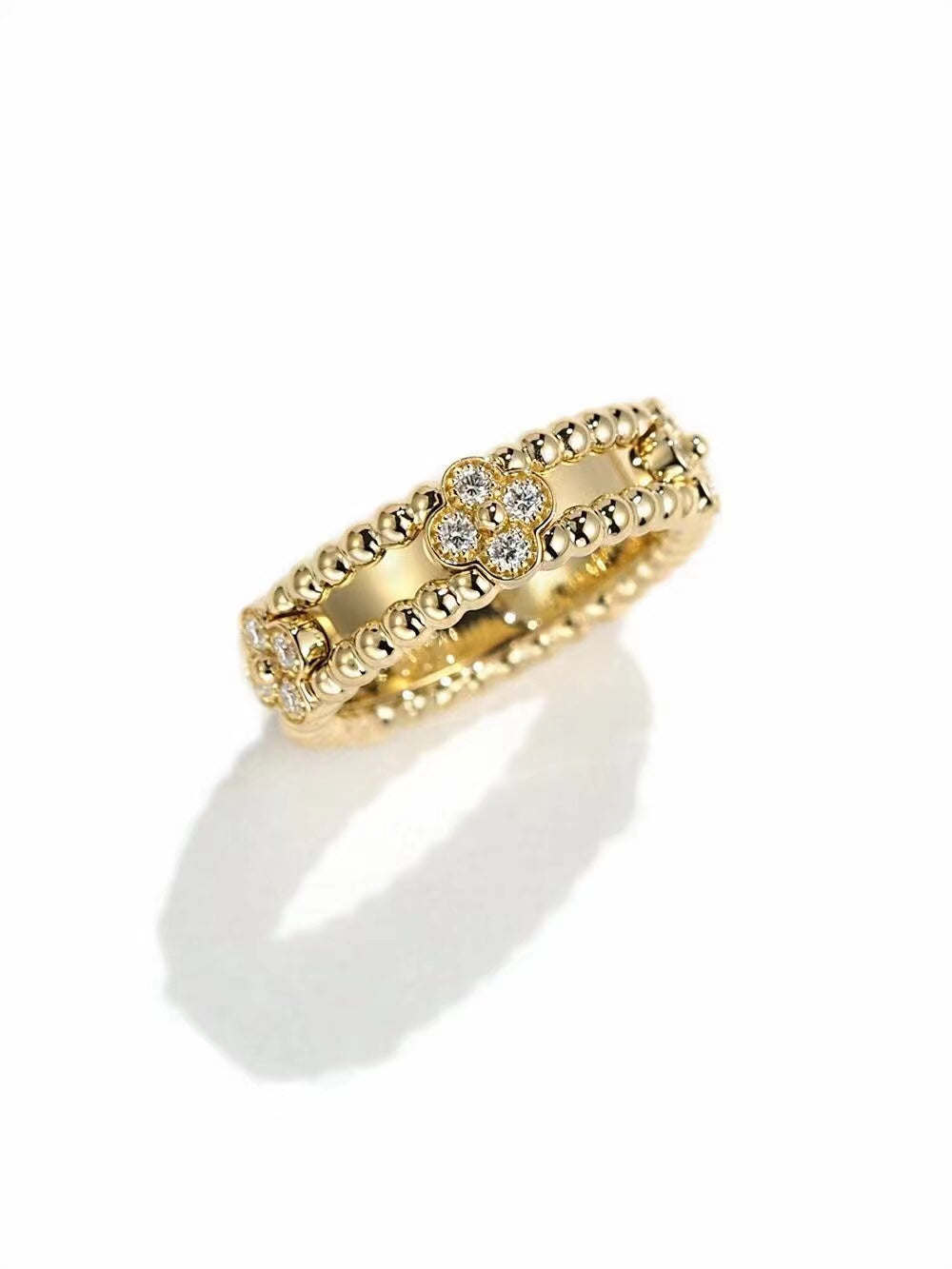 [Super CiCi ]PERLEE GOLD DIAMOND RING