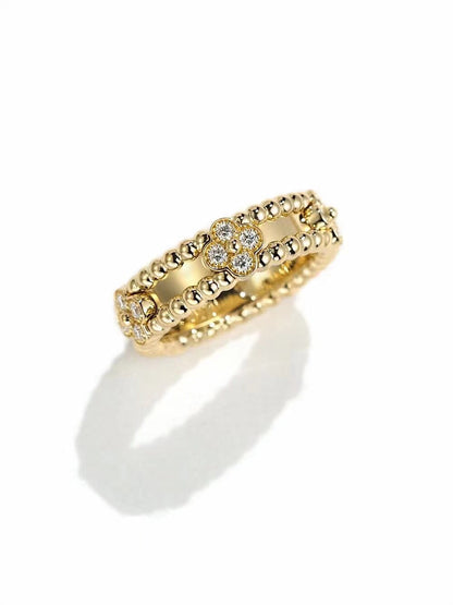 [Super CiCi ]PERLEE GOLD DIAMOND RING