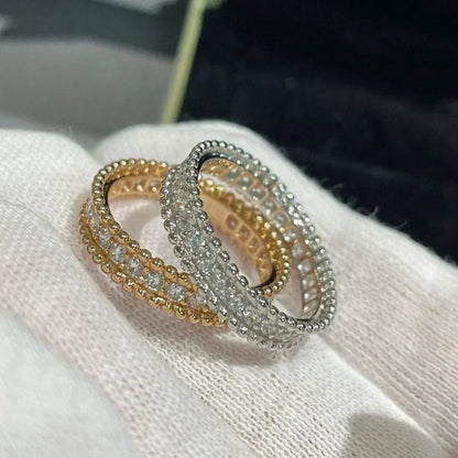 [Super CiCi ]PERLEE DIAMOND ROSE GOLD RING