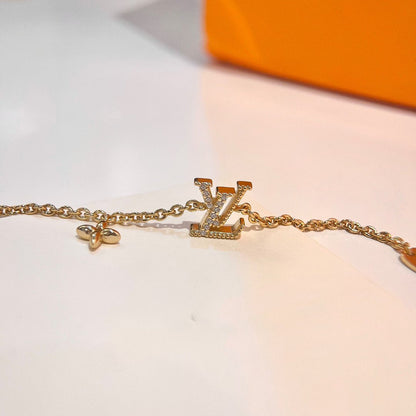 [Super CiCi ]LOGO STAR MOTIF GOLD BRACELET