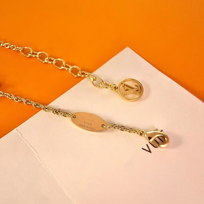 [Super CiCi ]LOGO STAR MOTIF GOLD BRACELET