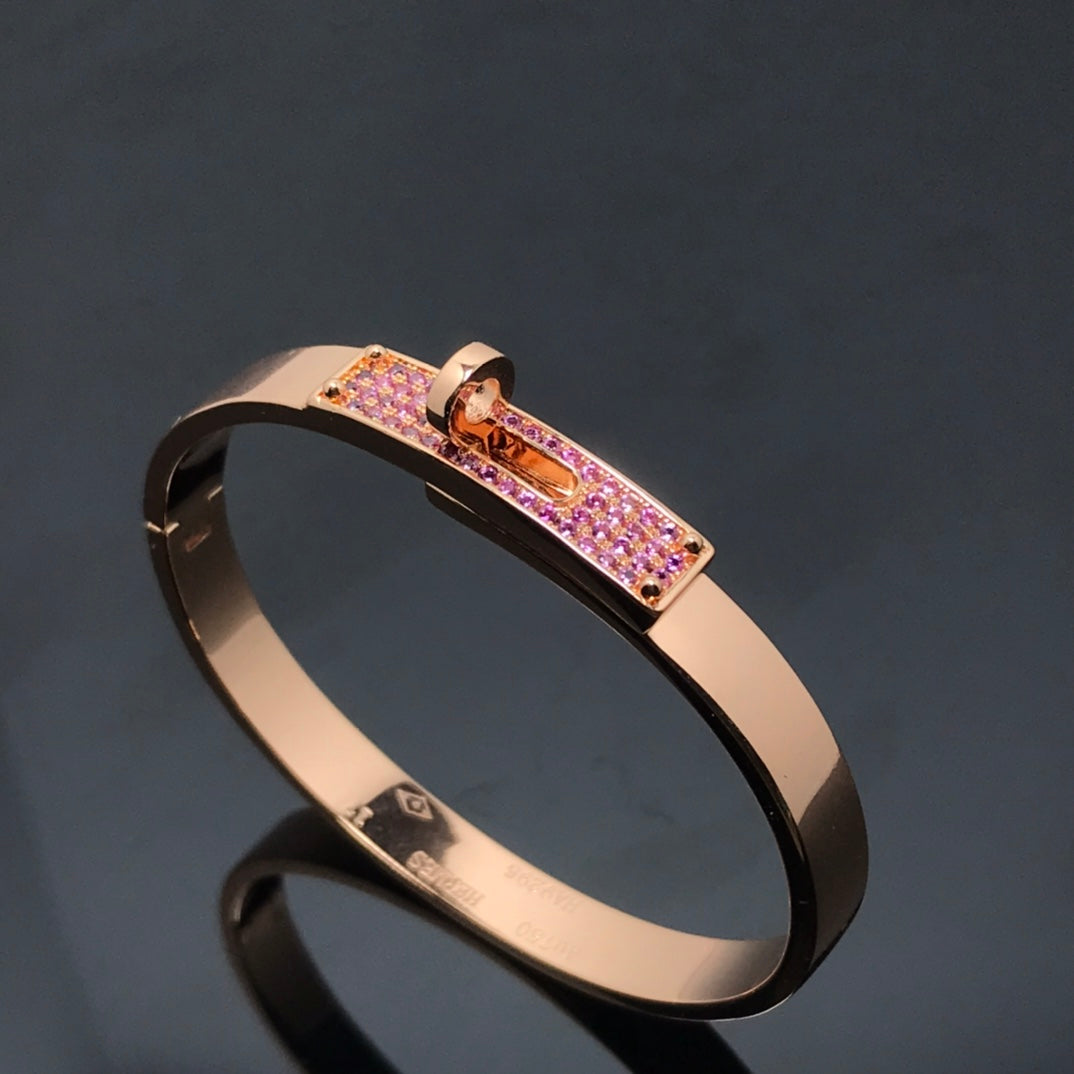 [Super CiCi ]KELLY BRACELET PINK DIAMOND
