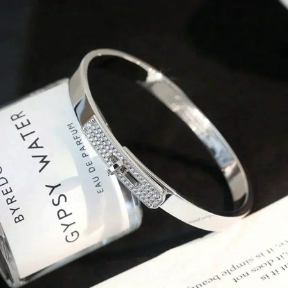 [Super CiCi ]KELLY SILVER DIAMOND BRACELET