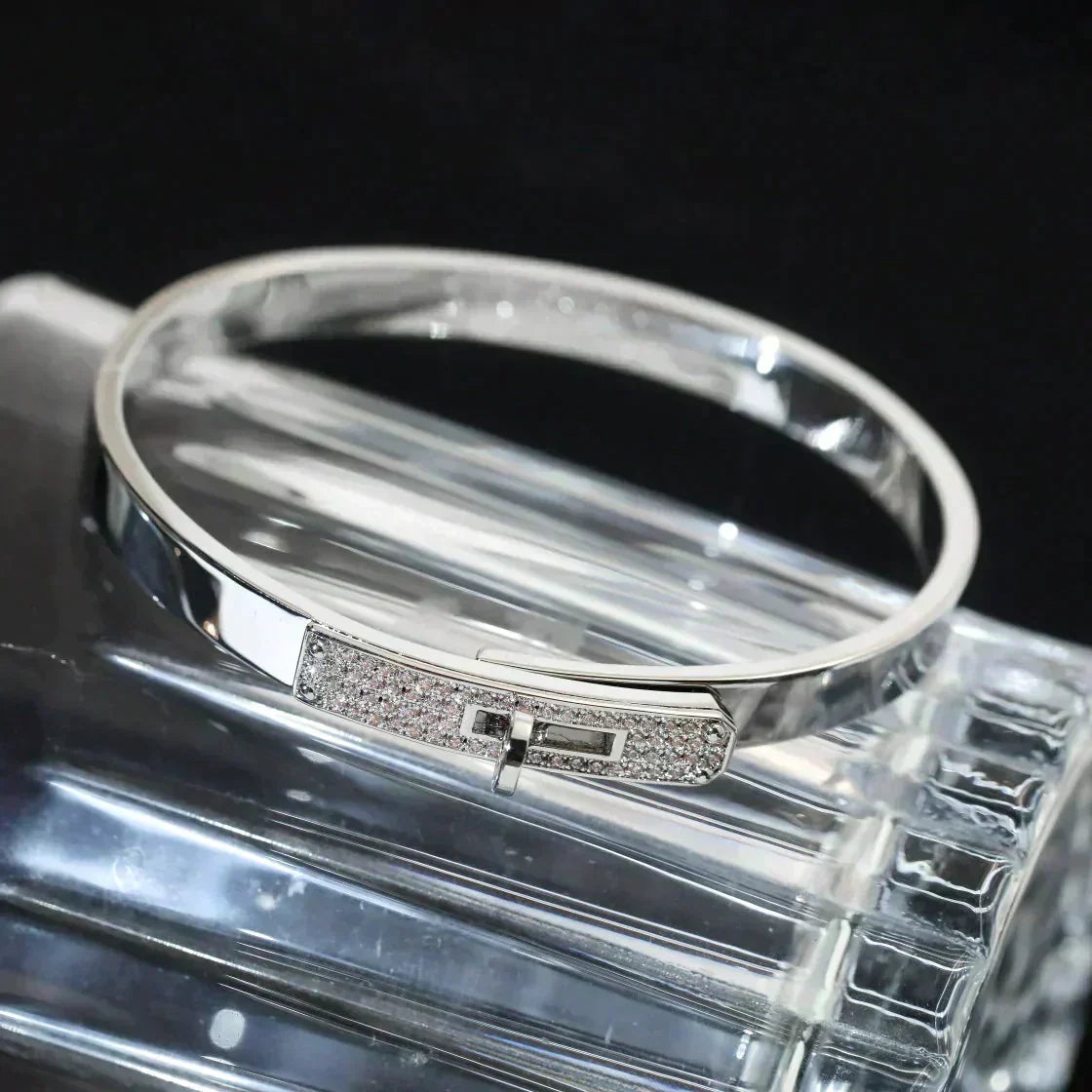 [Super CiCi ]KELLY SILVER DIAMOND BRACELET