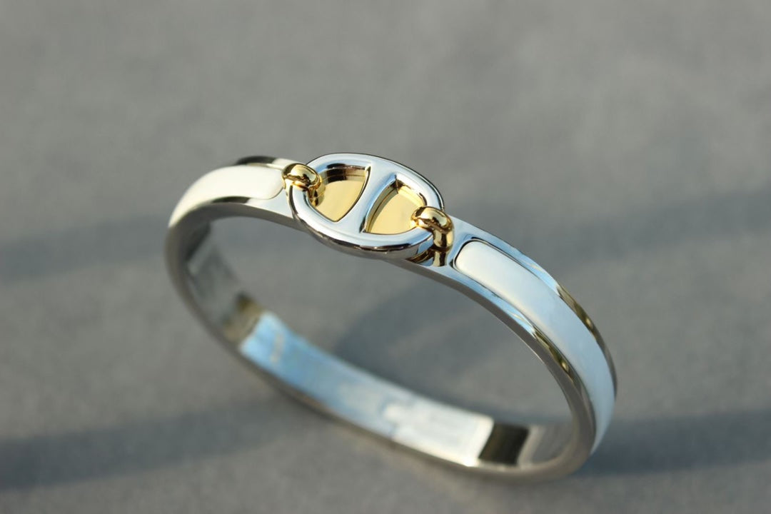[Super CiCi ]CLIC CHAINE SILVER BRACELET