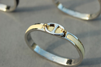 [Super CiCi ]CLIC CHAINE SILVER BRACELET