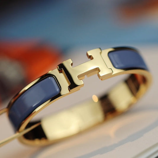 [Super CiCi ]H BRACELET 12MM BLUE GRAY
