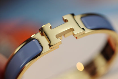 [Super CiCi ]H BRACELET 12MM BLUE GRAY