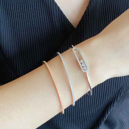 [Super CiCi ]MINI DIAMOND TENNIS BRACELET