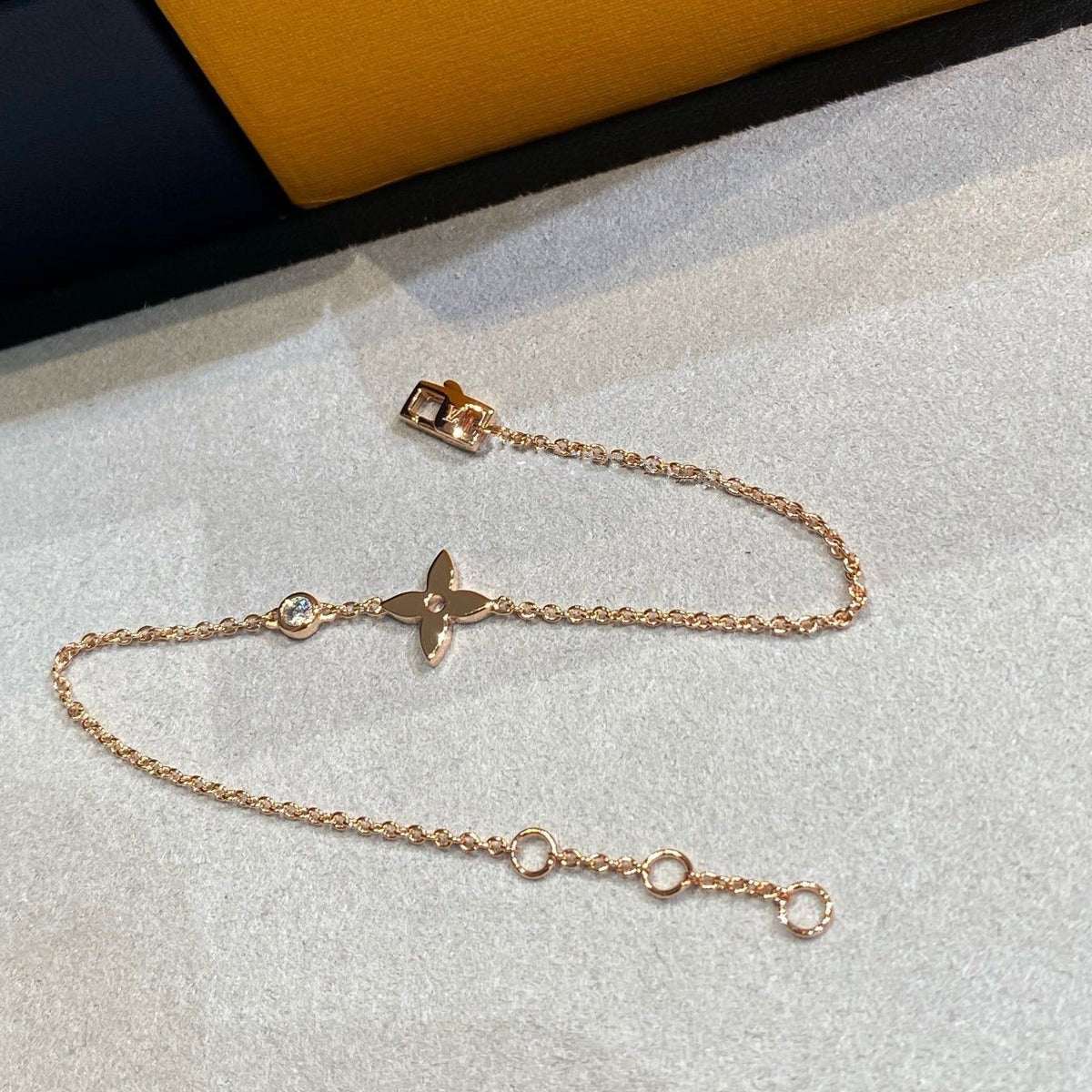 [Super CiCi ]STAR DIAMOND PINK GOLD BRACELET