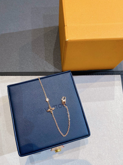 [Super CiCi ]STAR DIAMOND PINK GOLD BRACELET