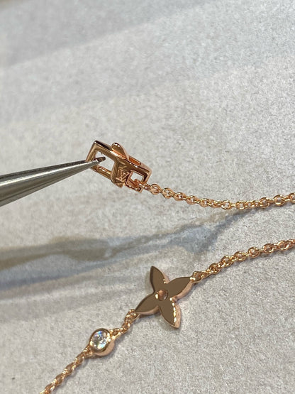 [Super CiCi ]STAR DIAMOND PINK GOLD BRACELET