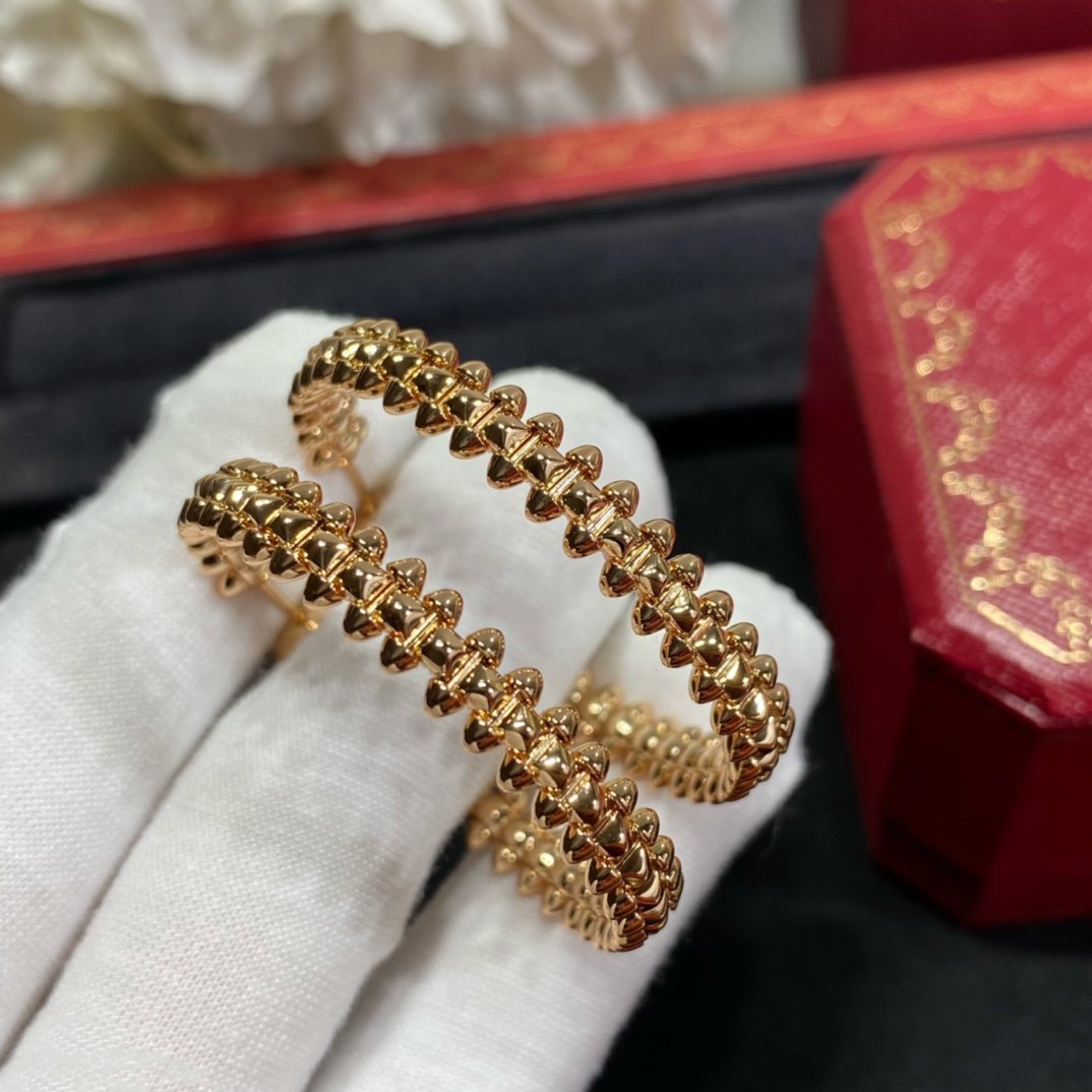 [Super CiCi ]CLASH LARGE HOOP EARRINGS