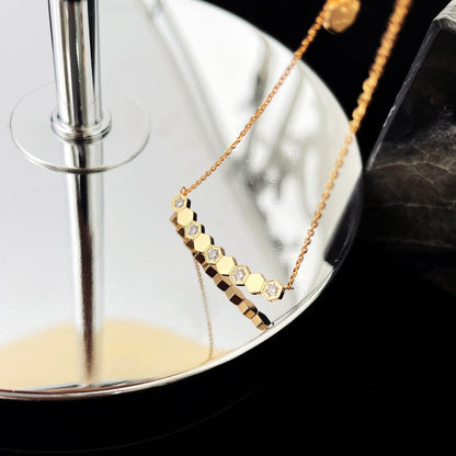 [Super CiCi ]BEE MY LOVE DIAMOND NECKLACE