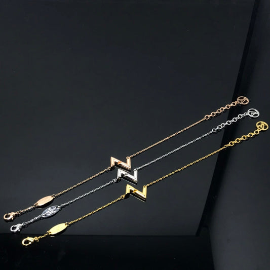 [Super CiCi ]VOLT LV LOGO BRACELET