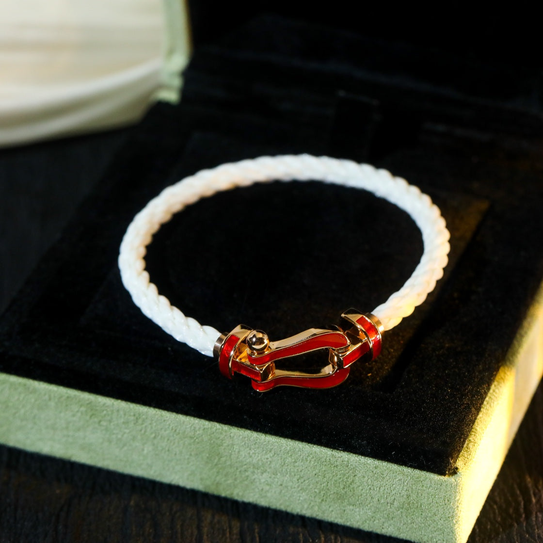 [Super CiCi ]FORCE 10 WHITE TEXTILE DIAMOND PAVED