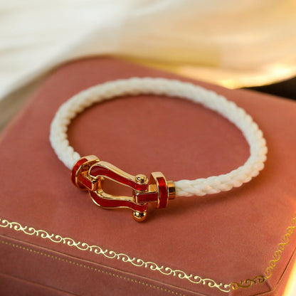 [Super CiCi ]FORCE 10 WHITE TEXTILE DIAMOND PAVED