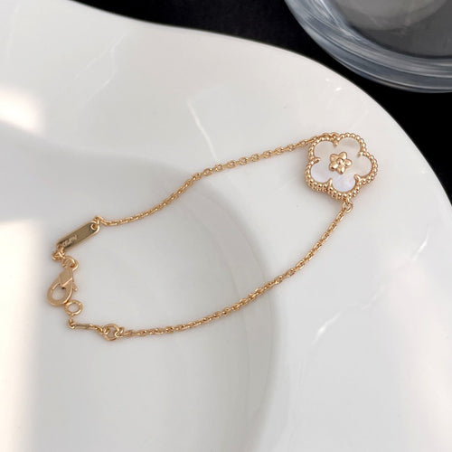 [Super CiCi ]LUCKY SPRING ROSE GOLD MOP BRACELET
