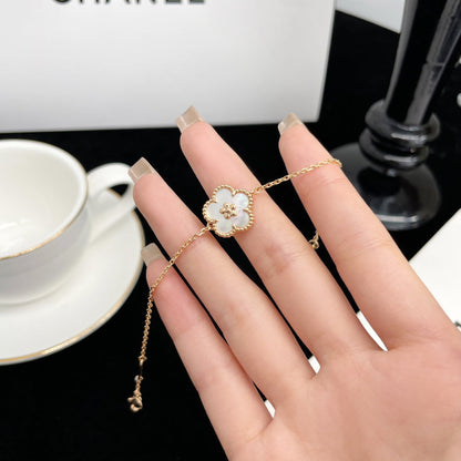 [Super CiCi ]LUCKY SPRING ROSE GOLD MOP BRACELET