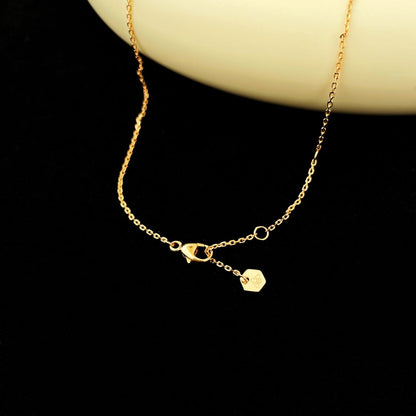 [Super CiCi ]BEE MINI PEDANT DIAMOND NECKLACE