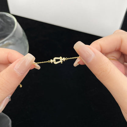 [Super CiCi ]FORCE 10 FULL DIAMOND BUCKLE CHAIN LINK MINI MODEL
