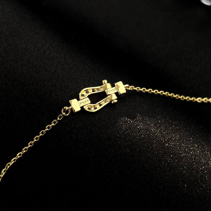 [Super CiCi ]FORCE 10 FULL DIAMOND BUCKLE CHAIN LINK MINI MODEL