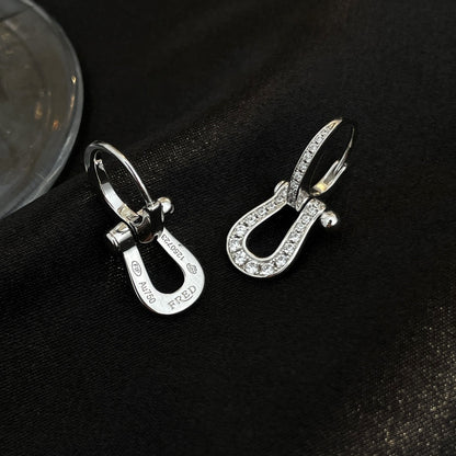 [Super CiCi ]FORCE 10 FULL DIAMOND DROP EARRINGS MEDIUM MODEL