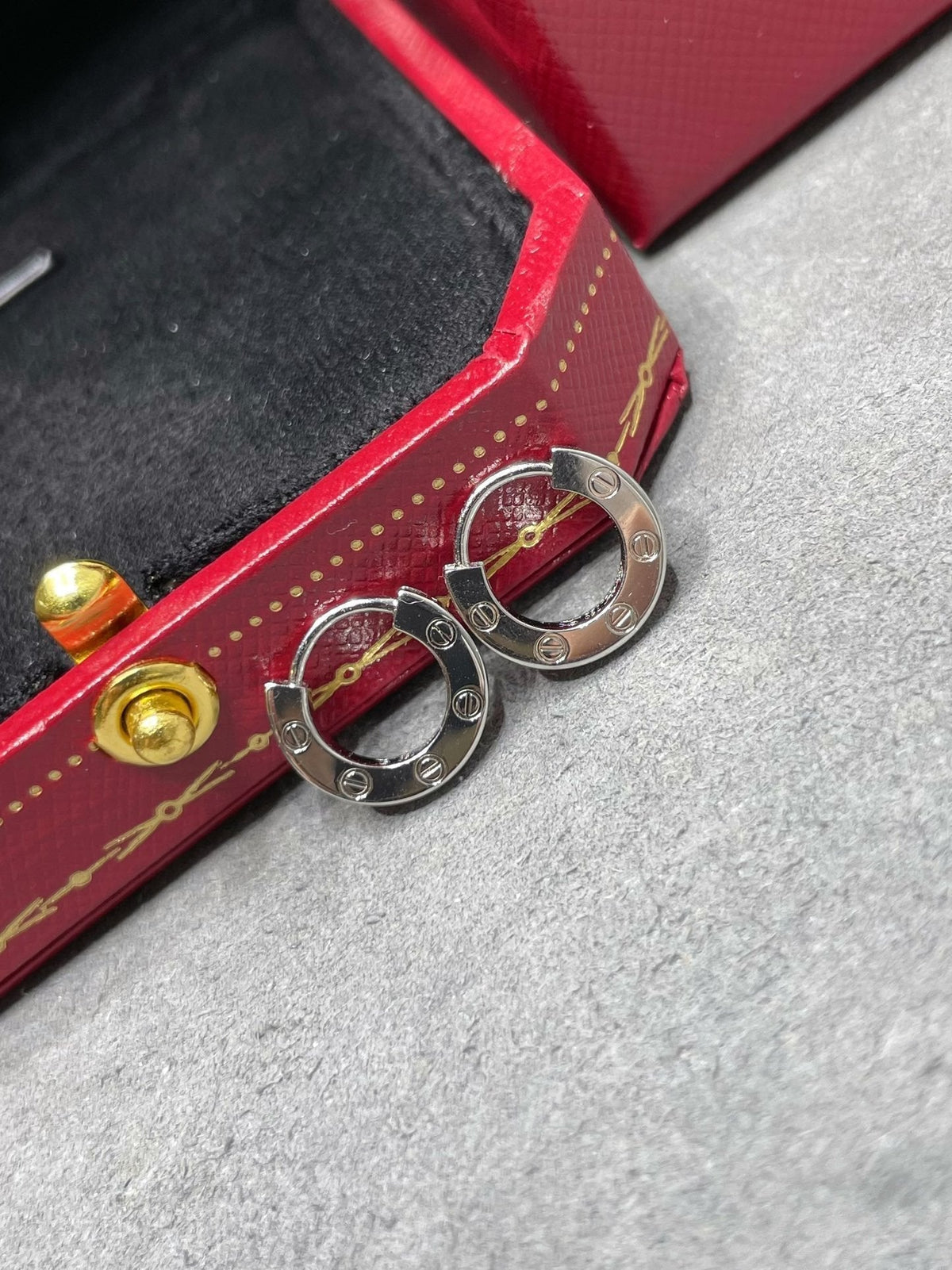 [Super CiCi ]LOVE MINI EARRINGS