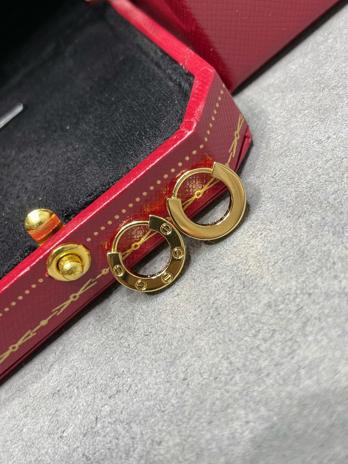 [Super CiCi ]LOVE MINI EARRINGS