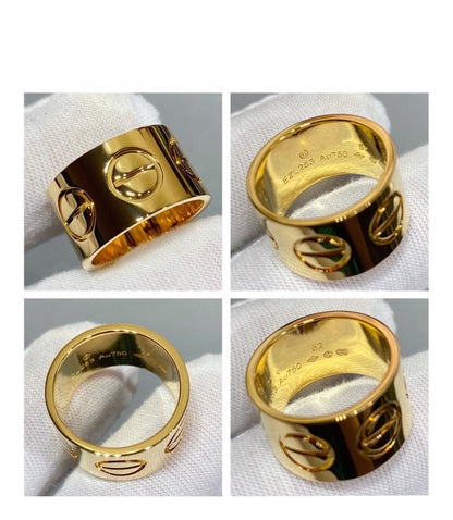 [Super CiCi ]LOVE 11MM LARGE RING