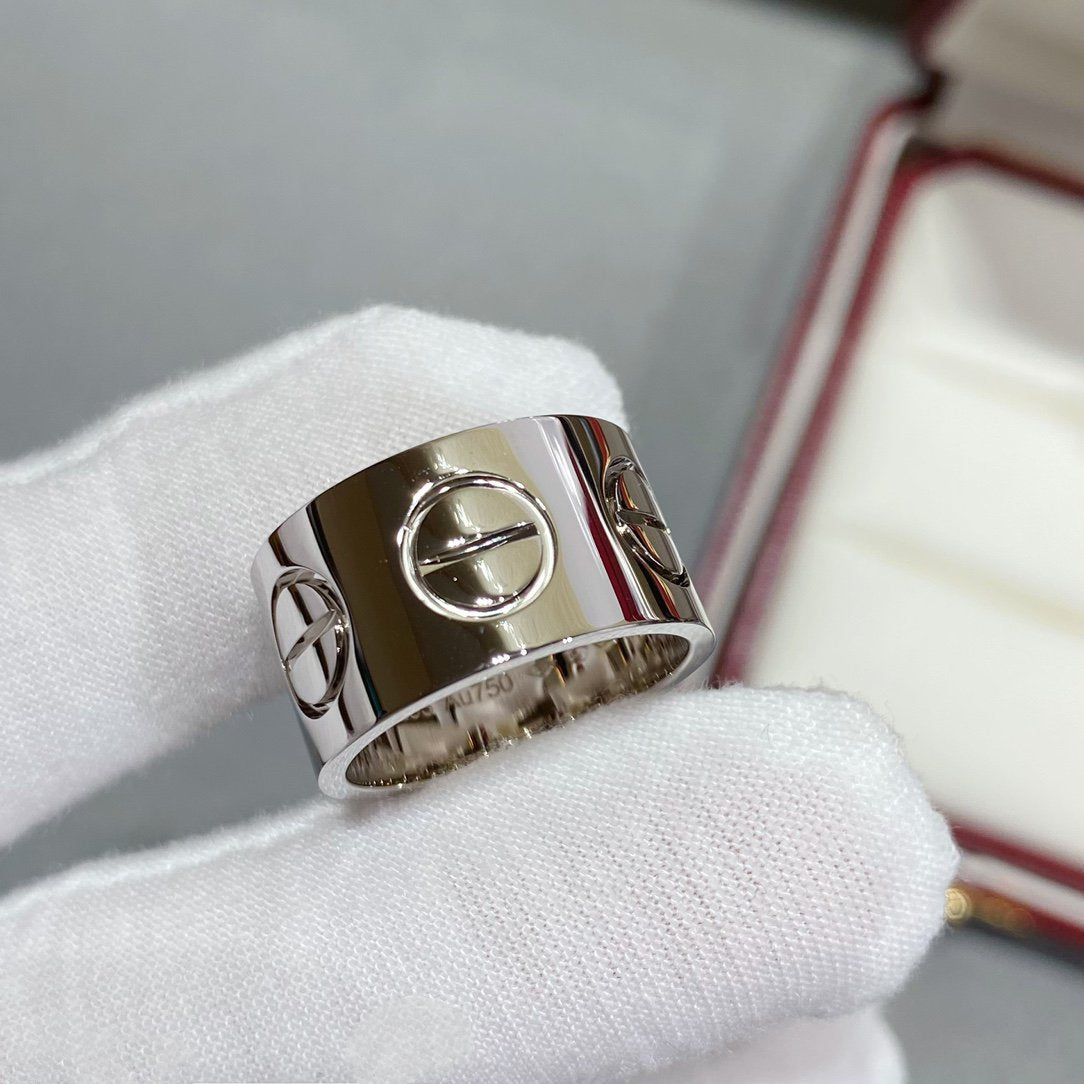 [Super CiCi ]LOVE 11MM LARGE RING
