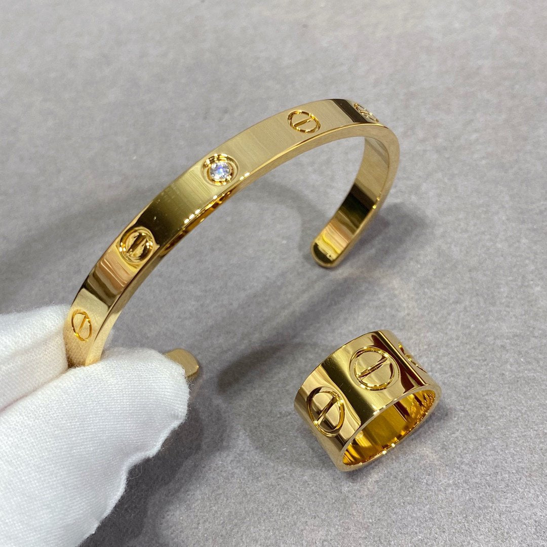 [Super CiCi ]LOVE 11MM LARGE RING