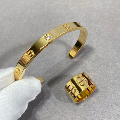 [Super CiCi ]LOVE 11MM LARGE RING