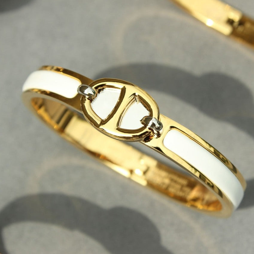 [Super CiCi ]CLIC CHAINE GOLD BRACELET