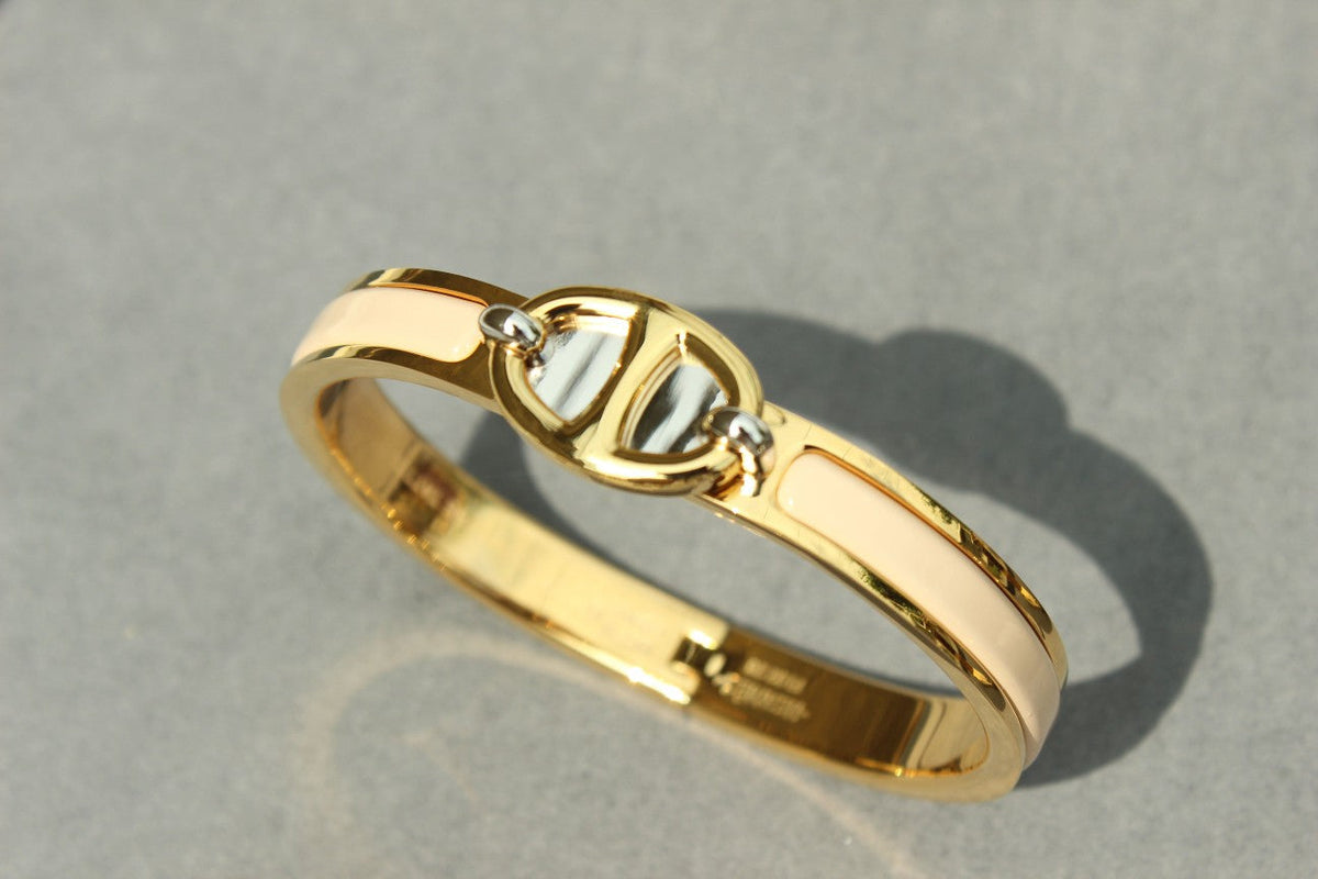 [Super CiCi ]CLIC CHAINE GOLD BRACELET
